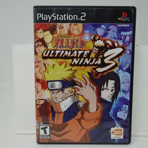 Naruto Ultimate Ninja 3 PlayStation 2 Videojuego Multijugador - Imagen 1 de 3