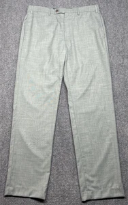 LRL Ralph Lauren Dress Pants Mens 36X32 Stone Green Stretch Flat Front Pockets - Picture 1 of 17
