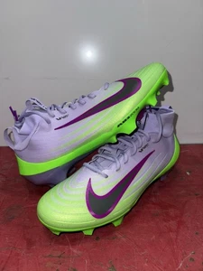 Men's Size 11.5 Nike Air Vapor Pro 1 Football Cleats Green Purple IB8250-500 New - Picture 1 of 6