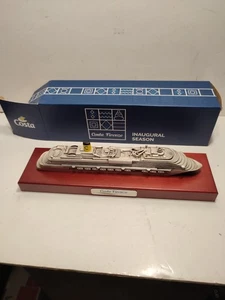MAQUETTE SERIE LLIMITE  BATEAU DE CROISIERE COSTA FIRENZE METAL NEUF AVEC BOITE - Foto 1 di 8