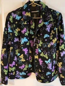 Quilted Butterfly Spring Jacket Women's size Small by Requirements - Picture 1 of 4