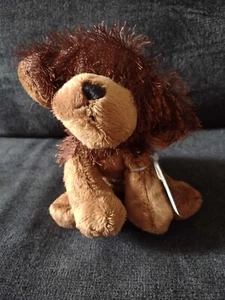 Webkins Shaggy Brown Dog 7.5" Unused Code Tag - Picture 1 of 4