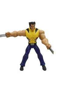 Figura de acción móvil Hasbro Marvel Fox 2008 10,5" H X-Men Wolverine. - Imagen 1 de 2