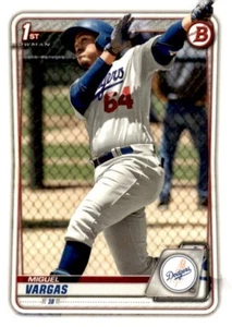 2020 Bowman Prospects Baseball #131 Miguel Vargas Los Angeles Dodgers 1st Rookie - Picture 1 of 2