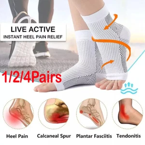 1/2/4Pair Sooth Relieve Compression Socks Men Women Neuropathy Compression Socks - Picture 1 of 26