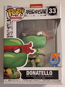 Funko Pop! Comics - Teenage Mutant Ninja Turtles #33 Donatello (PX Preview Excl) - Picture 1 of 6