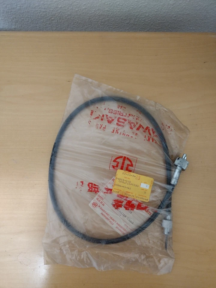 Kawasaki 54001-028 Speedometer Cable F3 Bushwhacker (1968-1970) NOS Vintage - Image 1 of 1