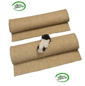 2 Hanfmatten,Nagermatten 100% Hanf,Meerschweinchen Kaninchen Kleintiere 120x40cm - Bild 1 von 4