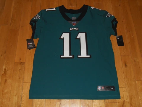Nike On Field Carson Wentz PHILADELPHIA EAGLES Mens NFL Authentic Team JERSEY 48 Cover