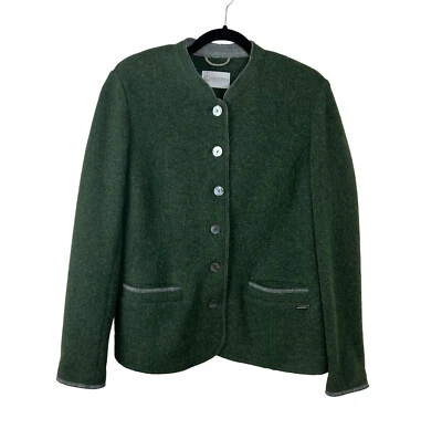 Suéter cárdigan de lana Giesswein Austria para mujer 12 EE. UU. Foto 1 de 4