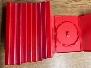 10 DVD Hüllen Rot | Leerhülle, Aufbewahrungshüllen gute Qualität - Afbeelding 1 van 1