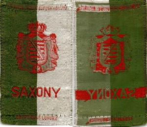 S14 American Tobacco Silk, National Arms, 1910, Sajonia - Imagen 1 de 1