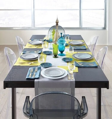 SFERRA FESTIVAL PURE LINEN 14 x 20" HEMSTITCHED PLACEMAT IN SET OF 4 - Image 1 of 4