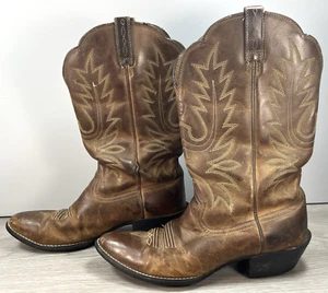 Ariat Women’s Heritage Round Toe Western Boot 10001021 Size 8.5 - Picture 1 of 19