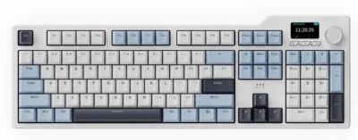 AJAZZ AK35I V3 104-Key RGB Spacer Mount Keyboard | Amazing 8000mAh Bluetooth/2.4 - Image 1 of 4