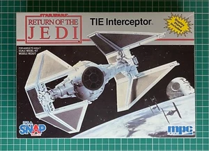 Star Wars : TIE Interceptor 1/51 Scale Model Kit by MPC - Picture 1 of 1