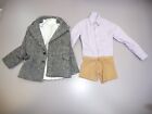 Tonner Tagged Matt O'Neil Suit Jacket, Lavender Shirt & Grey Pants tt93-3