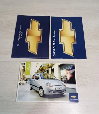 Libretto Uso E Manutenzione Chevrolet Matiz 2005 - 2007 Italiano  - Immagine 1 di 4