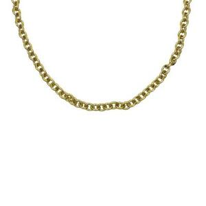 Chanel Necklace Chain Accessories Logo Gp Gold