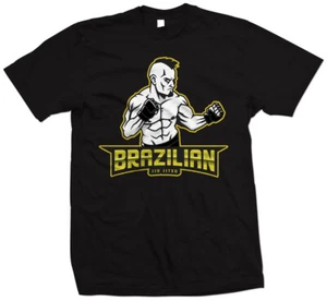 Brazilian Jiu Jitsu T Shirt - BJJ Fight Wear MMA  - Mixed Martial Arts apparel - Picture 1 of 4