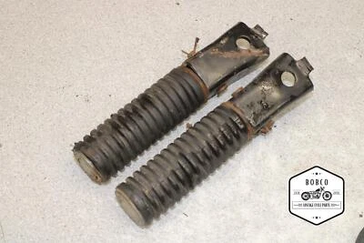 1978 Honda Hawk I 400 CB400T APOIOS PARA OS PÉS TRASEIROS CONJUNTO DE DEGRAUS PAR X11-0110.UL - Imagem 1 de 3