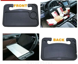 Car Automobile Wheel Stand mount Drink holder Tray for Laptop computer Food - Picture 1 of 6