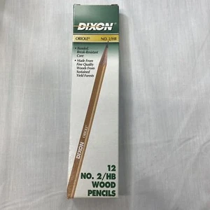 DIXON ORIOLE 12 No. 2/HB Pencils - Box of 12 # 2 Dixon Pencils - NEW - Picture 1 of 3