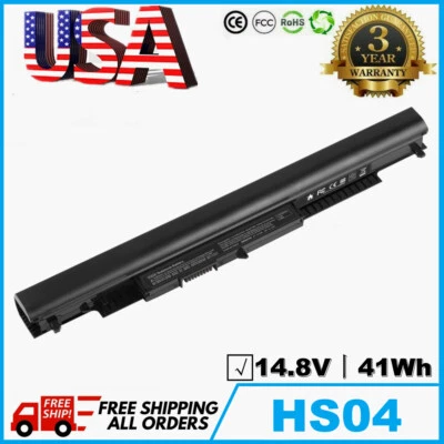 Battery For HP 807956-001 HS03 807957-001 HS04 807611-421 15-AY039WM 2700mAh - Image 1 of 4