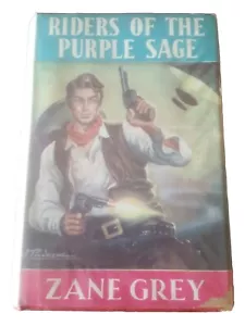 Riders of the Purple Sage Vintage Hardcover 1950 with Pictorial Dust Cover - Picture 1 of 5