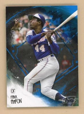 Hank Aaron - 2024 Topps Update - All-Class Blue Parallel -  Braves - Image 1 of 2