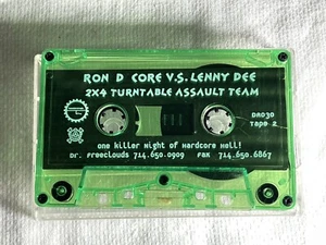 Ron D Core vs Lenny Dee - 2X4 Turntable Assault Team. Cassette, Tape 2, 1996, US - Picture 1 of 6