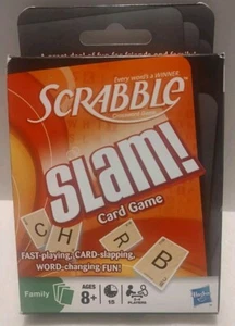 Hasbro Scrabble Slam Cards Ages 8+ 2 to 4 Players Brand New - Picture 1 of 5