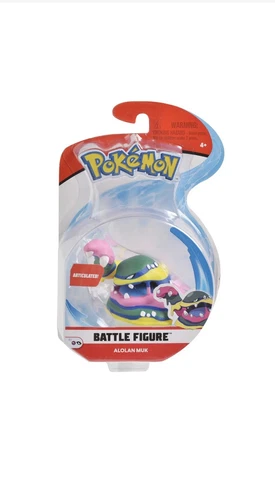 POKEMON BATTLE FEATURE FIGURE ALOLAN MUK Cover