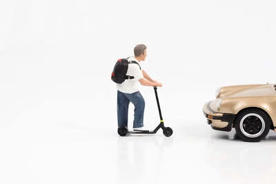 1:24 Scooter Sam - American Diorama Figurine Serie 2 #1 - Immagine 1 di 4