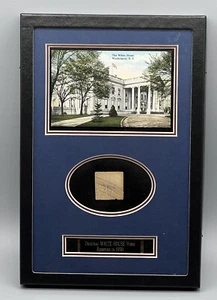 WHITE HOUSE Wood Relic Display * 1950 Renovation Original Material * Blue - Picture 1 of 6