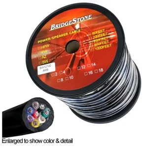 100 ft foot 12 gauge 8 conductor PRO AUDIO HIGH POWER SPEAKER CABLE WIRE SNAKE - Picture 1 of 3