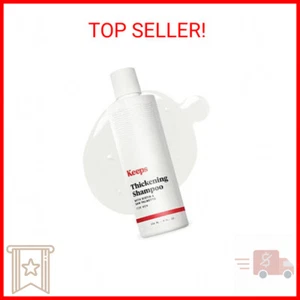 Keeps Hair Regrowth Treatment Mens Shampoo for Fuller, Thicker Looking Hair, 8 o - Picture 1 of 2
