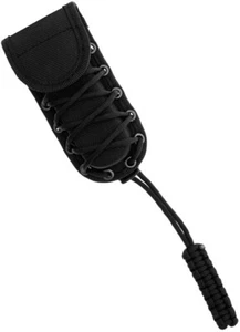 Knife Sheath Pocket Tool Pouch Vertical or Horizontal MOLLE w Paracord Lanyard - Picture 1 of 3