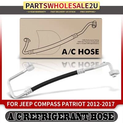 Conjunto de manguera de línea de descarga de refrigerante de aire acondicionado para Jeep Compass Patriot 2,0 L 2,4 L Foto 1 de 4