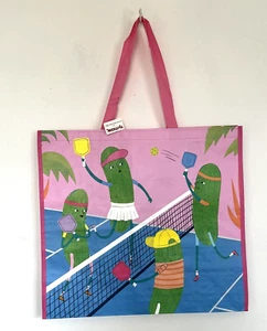 Pickles Play PICKLE BALL TJ Maxx Durable Reusable Grocery Shopping Gift Bag NEW