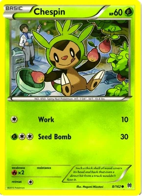Chespin  8/162 Breakthrough Regular - Image 1 of 2