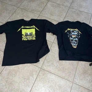 Metallica M72 Official Tour 2023 2024 Black Band Tee T-Shirt Large3xl - Bild 1 von 8