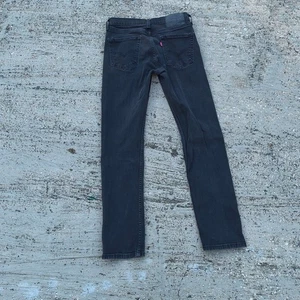 Levi's 511 Slim Fit Jeans Herren W29 L32 Schwarz Stretch Denim Anthrazit Waschung Waterles - Bild 1 von 6