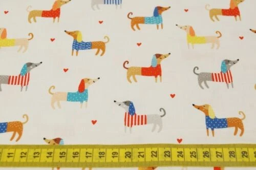 Tela Patchwork 50X112Cm 100% Algodón Tema Animal Cigüeñas Zorros Flamencos Foto 1 de 1