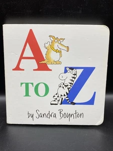 A bis Z von Sandra Boynton (1984, Kinderbrettbücher) - Bild 1 von 8