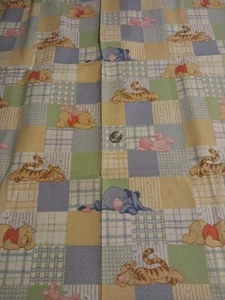 Walt Disney Winnie the Pooh Days of Hunny Cotton Fabric 44" X 36" - Picture 1 of 6