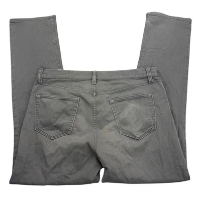 Pantalones de mezclilla Banana Republic para hombre 35x32 gris viajero calce ajustado elásticos cómodos Foto 1 de 4