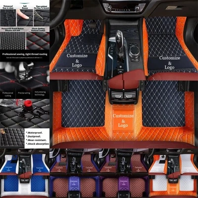 All Models For Mercedes-Benz Car Floor Mats Leather Custom Carpets Cargo Luxury - Image 1 of 4