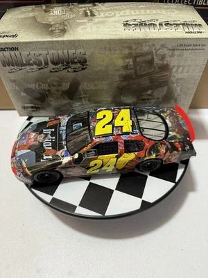Jeff Gordon #24 Milestones 4X Indy 400 ganador 2005 1/24 Nascar diecast Foto 1 de 4