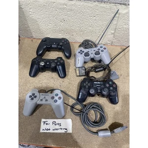 Joblot of 5 Shark & Sony Multi-Platform Gaming Controller Compact - for Parts - Picture 1 of 9